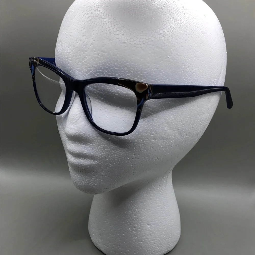 L.A.M.B. LA035 Lamb by Gwen Stefani - Coralie Eyeglasses Glasses Blue Marble.